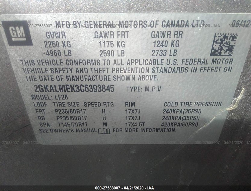 2GKALMEK3C6393845