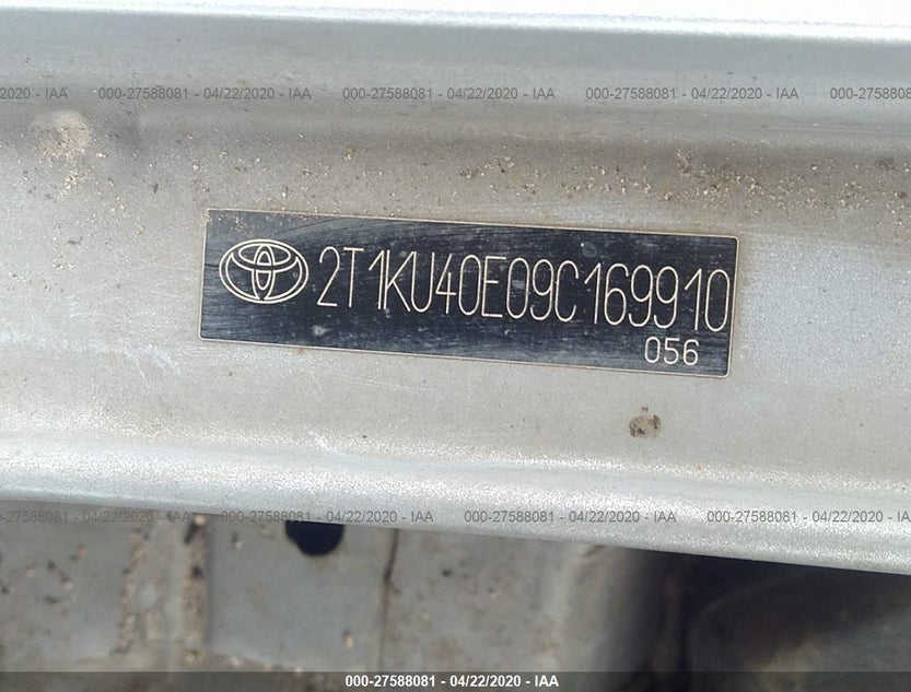 2T1KU40E09C169910