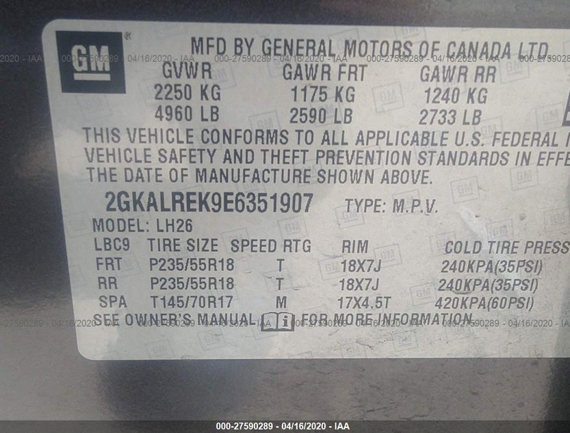 2GKALREK9E6351907
