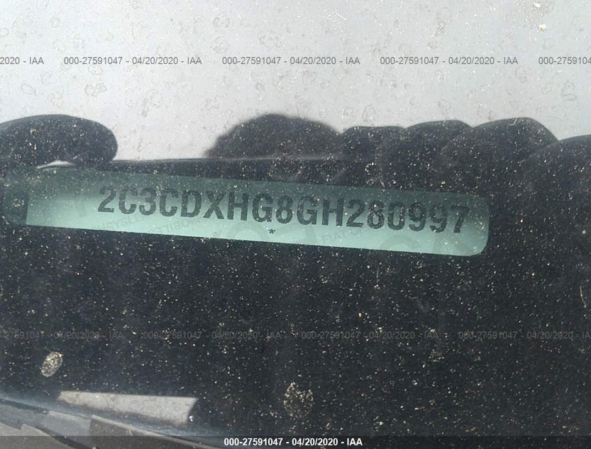2C3CDXHG8GH280997