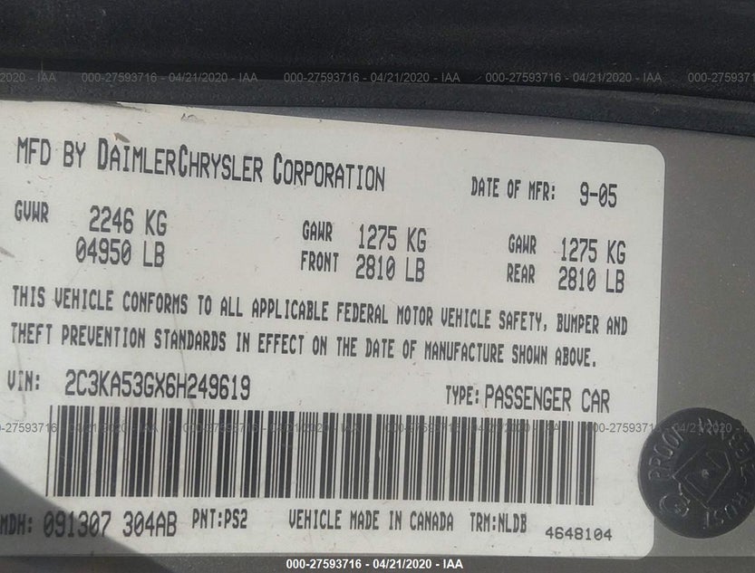 2C3KA53GX6H249619