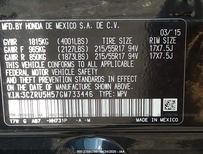 3CZRU5H57GM733446