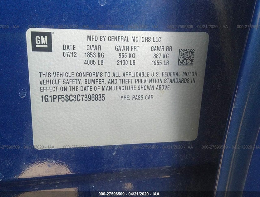 1G1PF5SC3C7396835