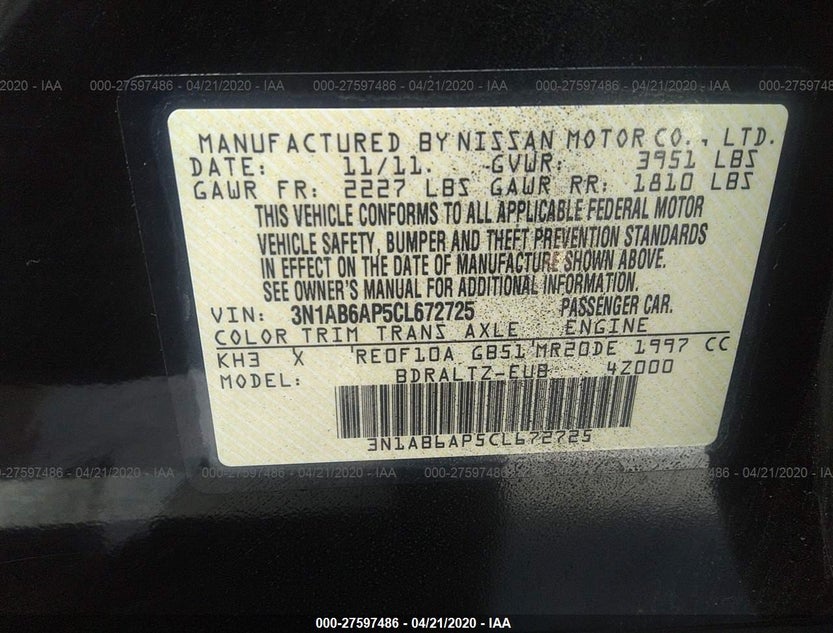 3N1AB6AP5CL672725