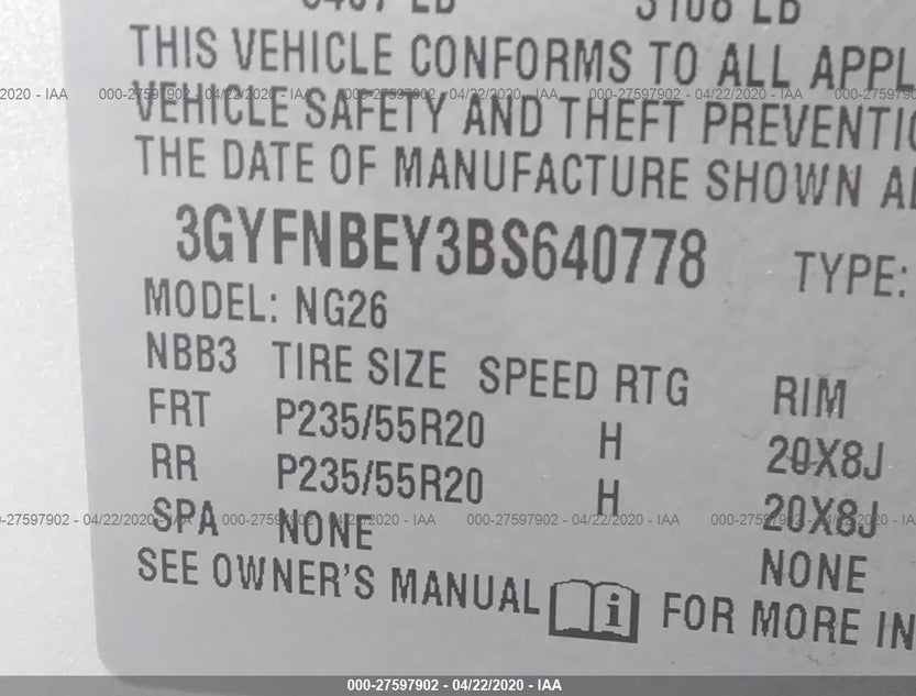 3GYFNBEY3BS640778