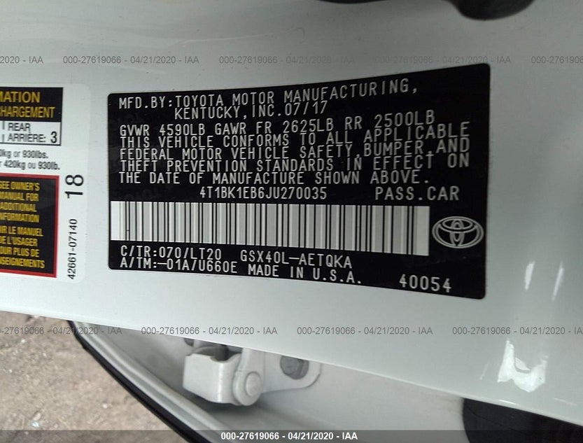 4T1BK1EB6JU270035