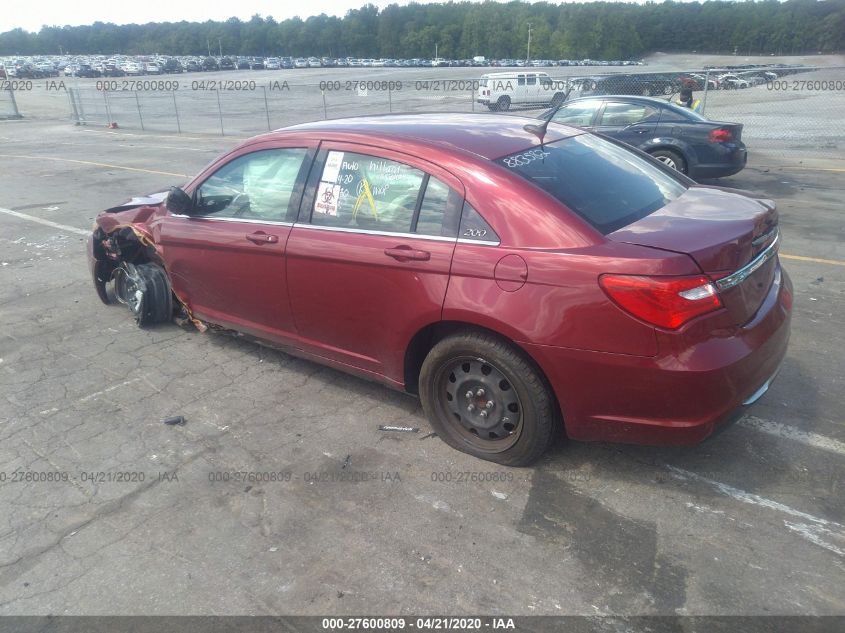 2014 Chrysler 200 Lx VIN: 1C3CCBAB9EN208232 Lot: 27600809