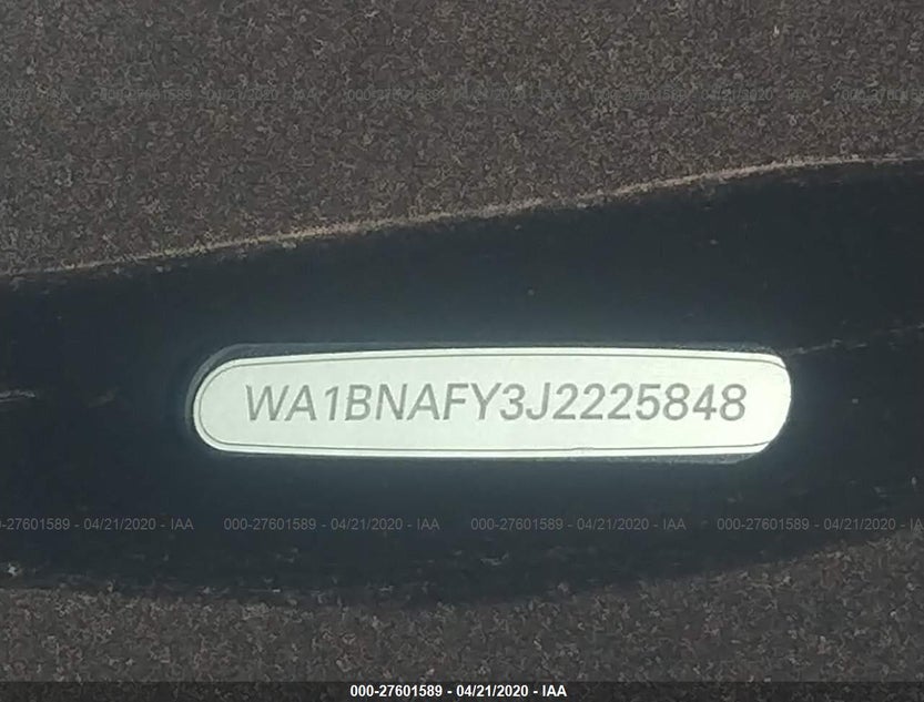 WA1BNAFY3J2225848