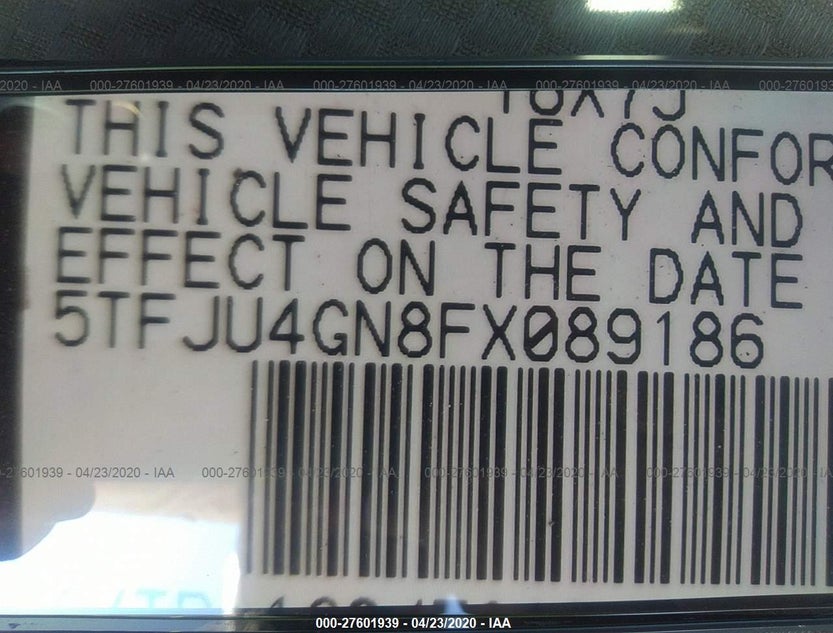 5TFJU4GN8FX089186