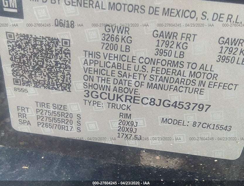 3GCUKREC8JG453797