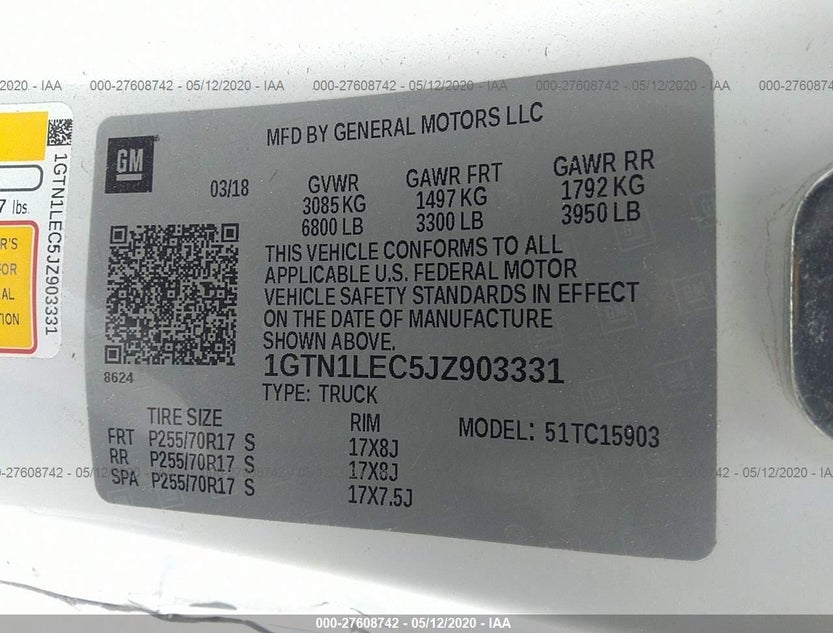 1GTN1LEC5JZ903331