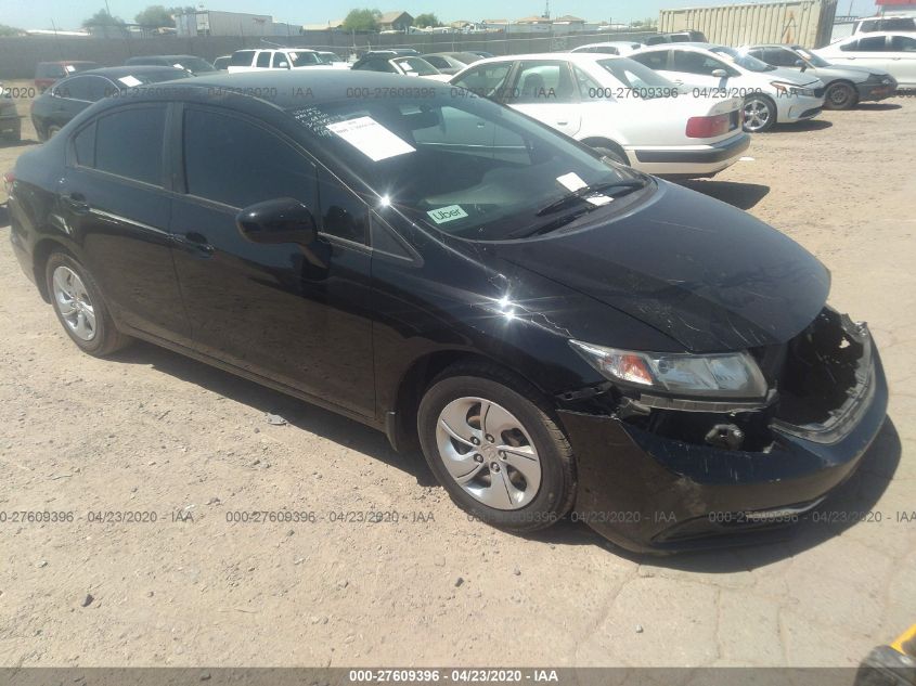 2014 Honda Civic Lx VIN: 2HGFB2F5XEH548773 Lot: 27609396