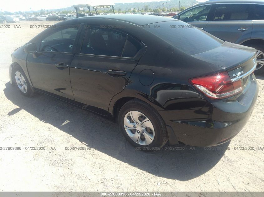 2014 Honda Civic Lx VIN: 2HGFB2F5XEH548773 Lot: 27609396