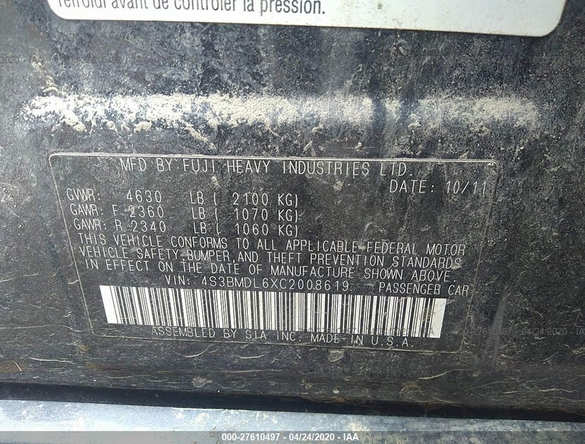 4S3BMDL6XC2008619