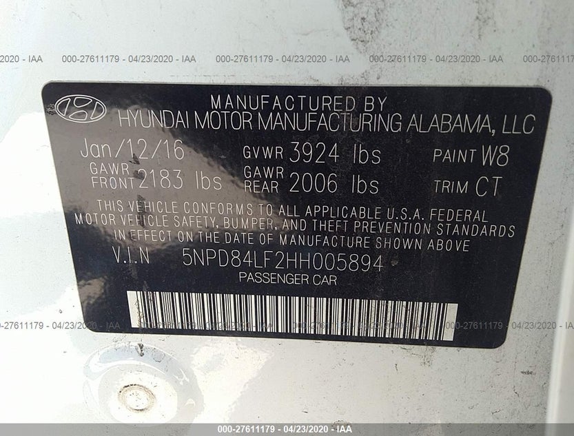 5NPD84LF2HH005894