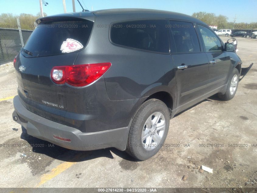 2012 Chevrolet Traverse Ls VIN: 1GNKREED1CJ386084 Lot: 27614230