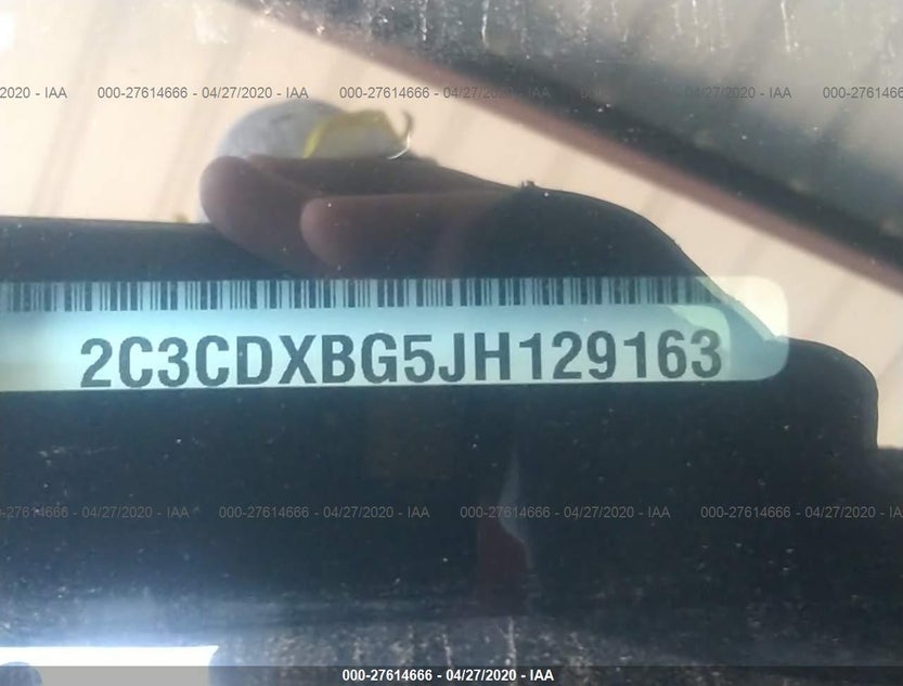 2C3CDXBG5JH129163