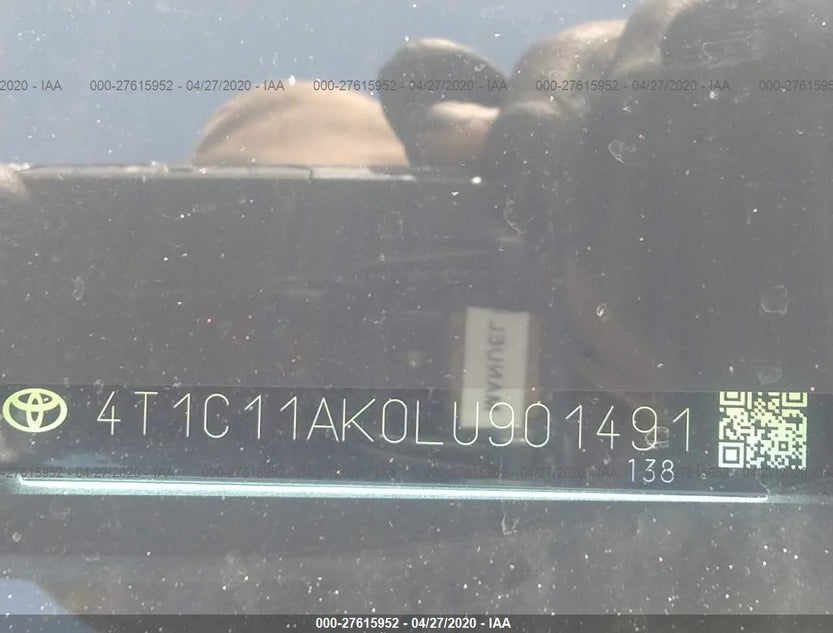4T1C11AK0LU901491