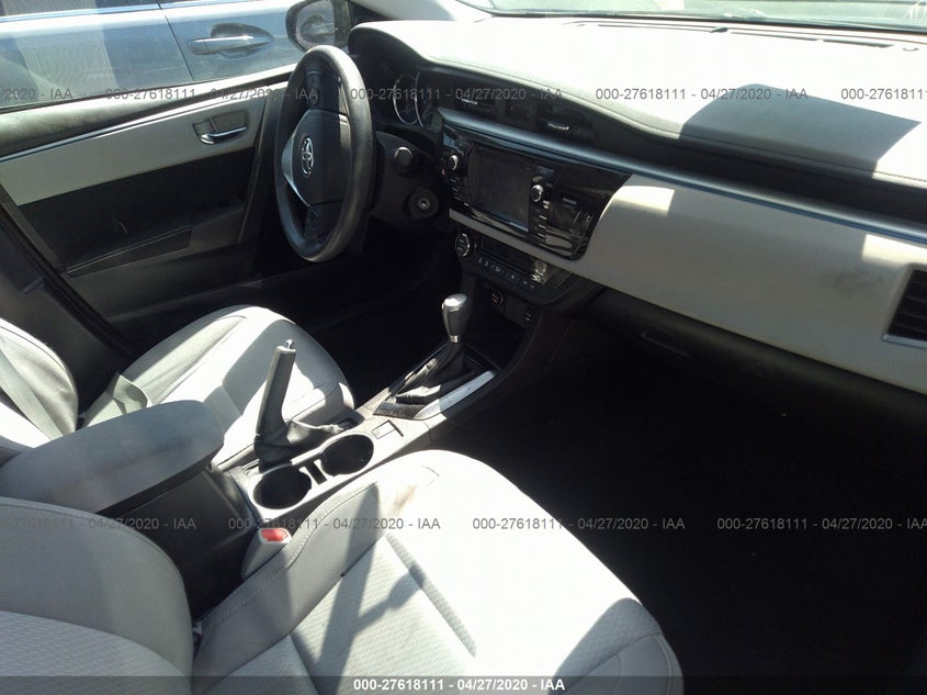 2016 TOYOTA COROLLA VIN: 5YFBURHE7GP558378