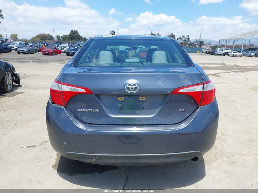 2016 TOYOTA COROLLA VIN: 5YFBURHE7GP558378