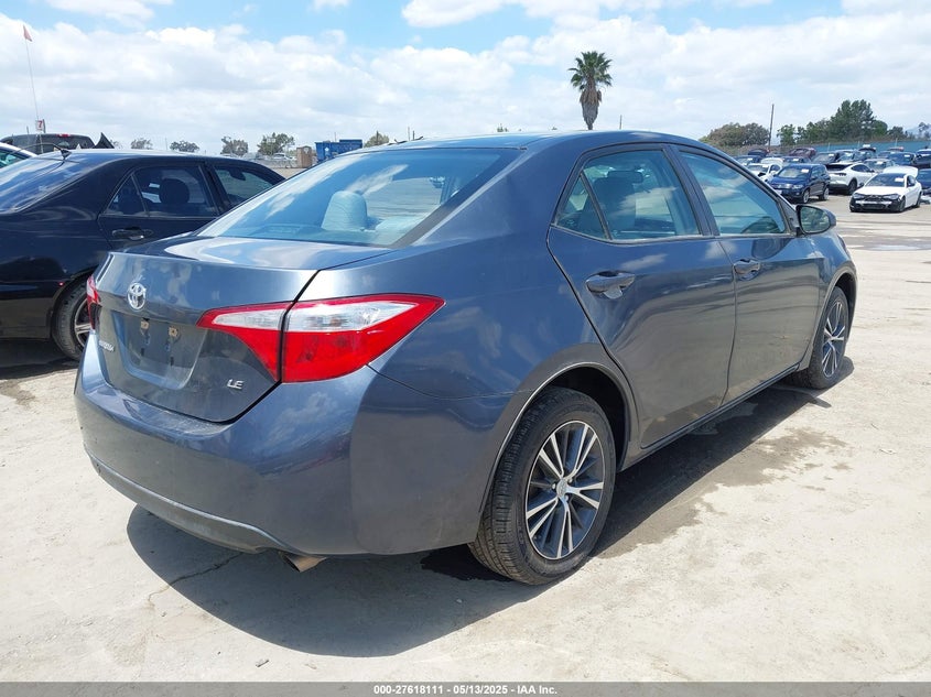 2016 TOYOTA COROLLA VIN: 5YFBURHE7GP558378