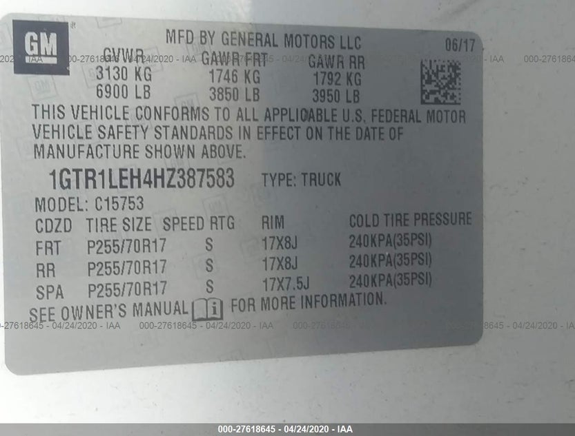 1GTR1LEH4HZ387583