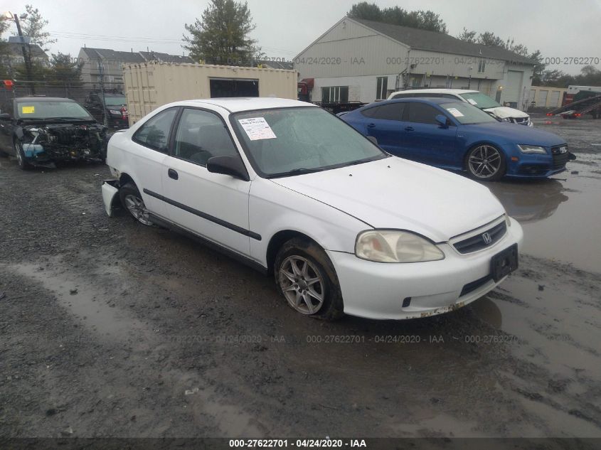 1999 Honda Civic Dx VIN: 1HGEJ6224XL007807 Lot: 27622701