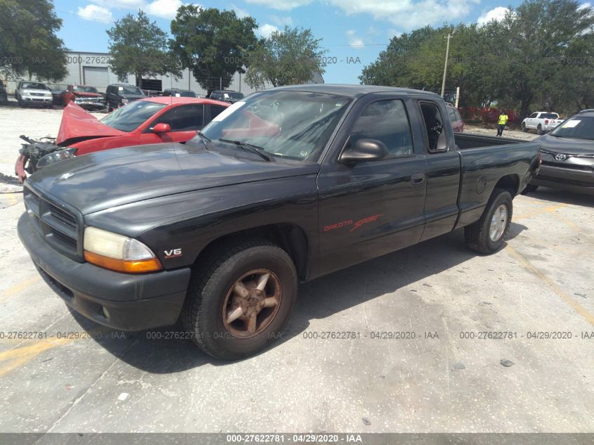 1997 Dodge Dakota Slt/Sport VIN: 1B7GL23X3VS173209 Lot: 27622781