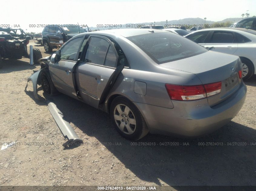 2007 Hyundai Sonata Gls VIN: 5NPET46C57H267346 Lot: 27624013