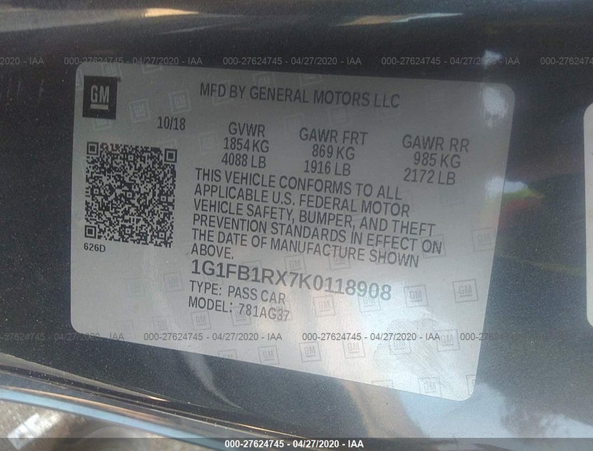 1G1FB1RX7K0118908