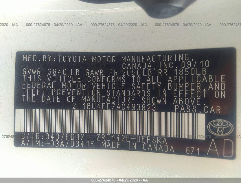 2T1BU4EE7AC493823