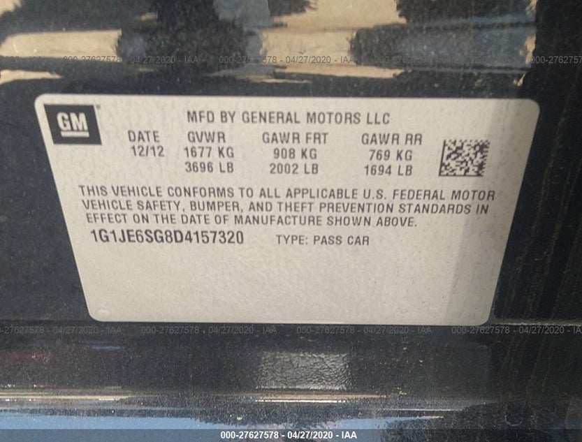 1G1JE6SG8D4157320