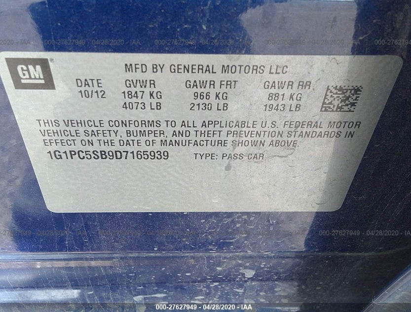 1G1PC5SB9D7165939