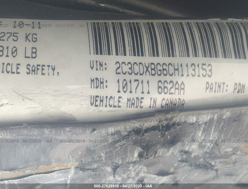 2C3CDXBG6CH113153