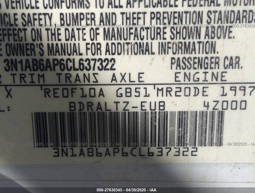 3N1AB6AP6CL637322