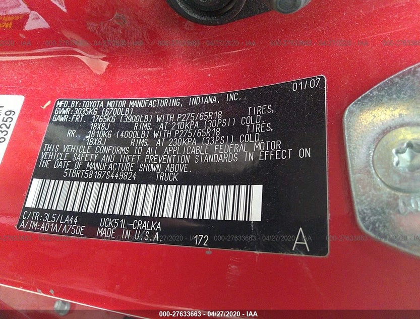 5TBRT58187S449824