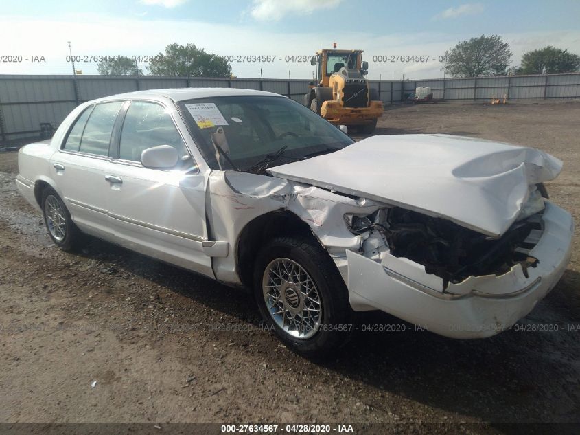 2001 Mercury Grand Marquis Gs VIN: 2MEFM74W81X655854 Lot: 27634567