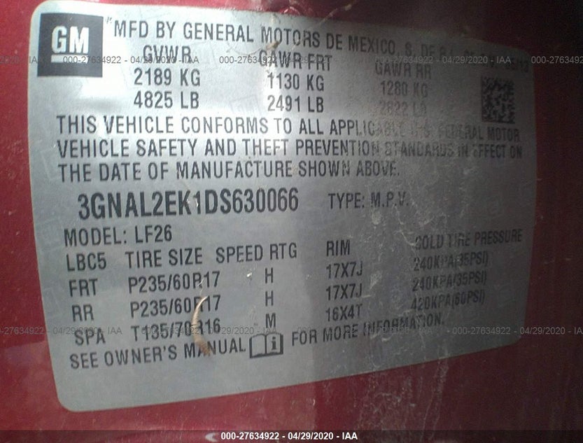 3GNAL2EK1DS630066