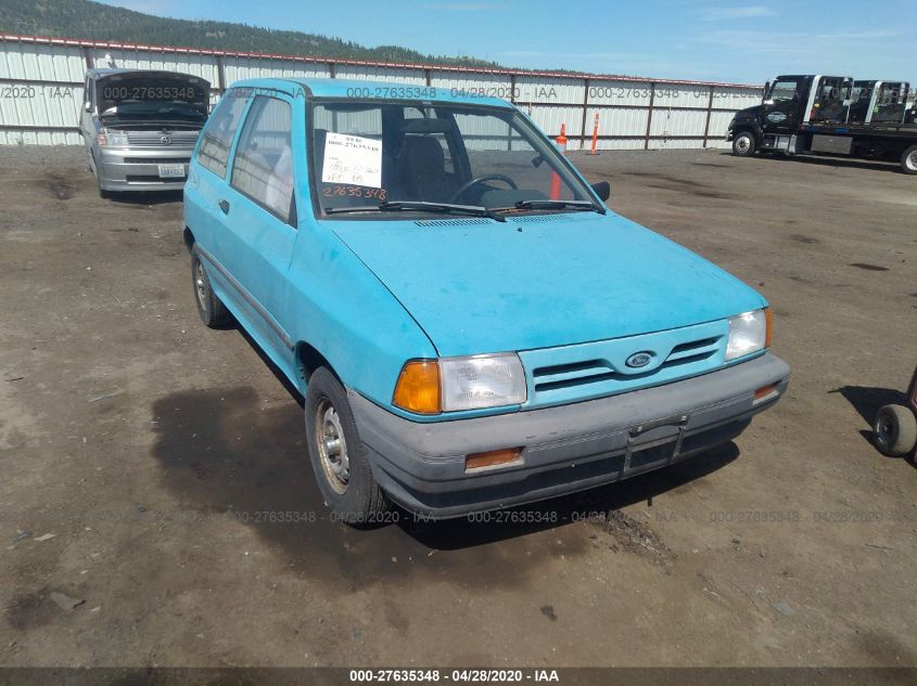 1991 ford festiva l for auction iaa 1991 ford festiva l for auction iaa