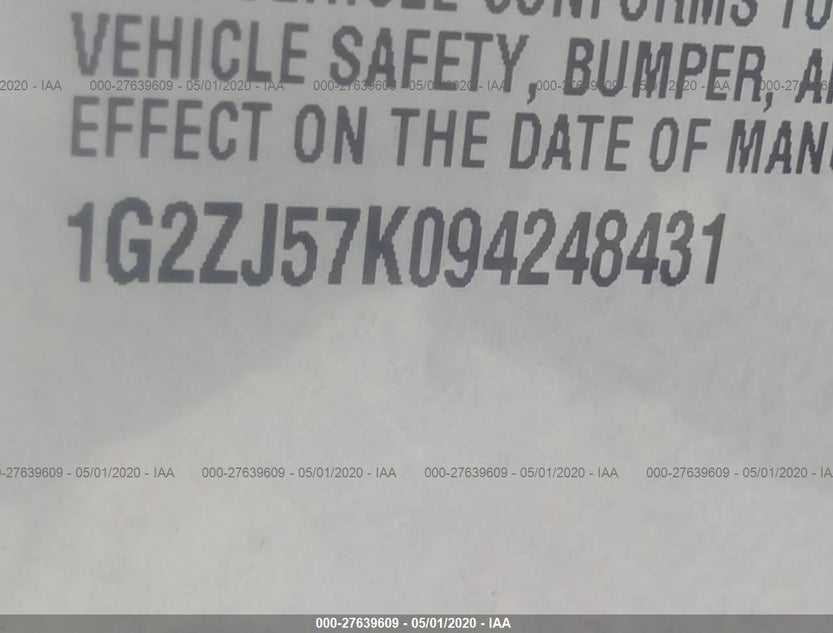 1G2ZJ57K094248431