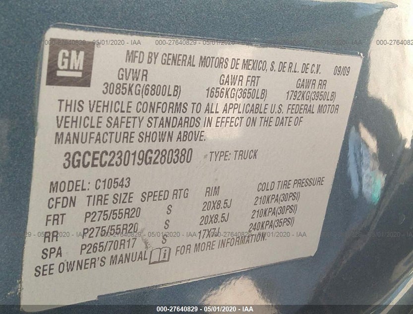 3GCEC23019G280380