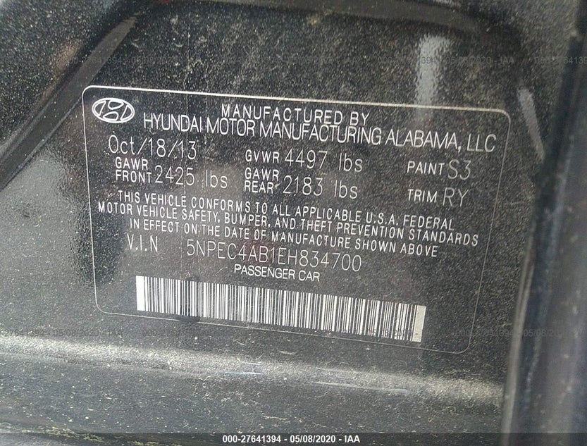 5NPEC4AB1EH834700
