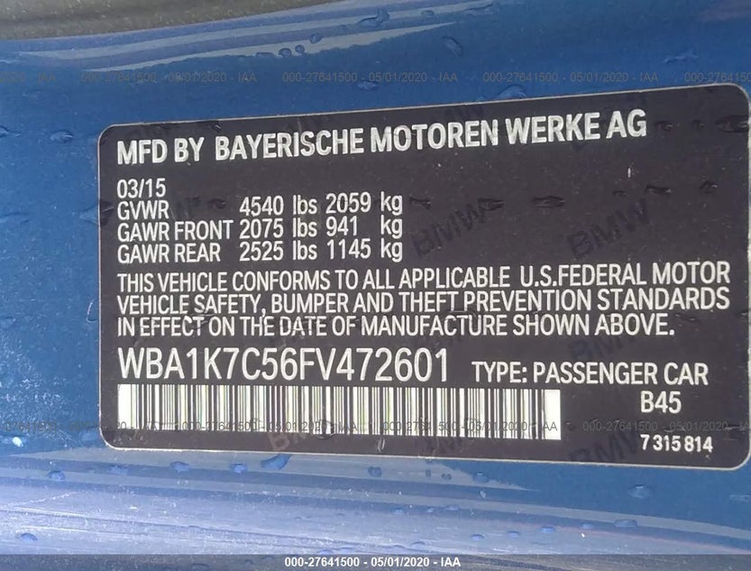 WBA1K7C56FV472601