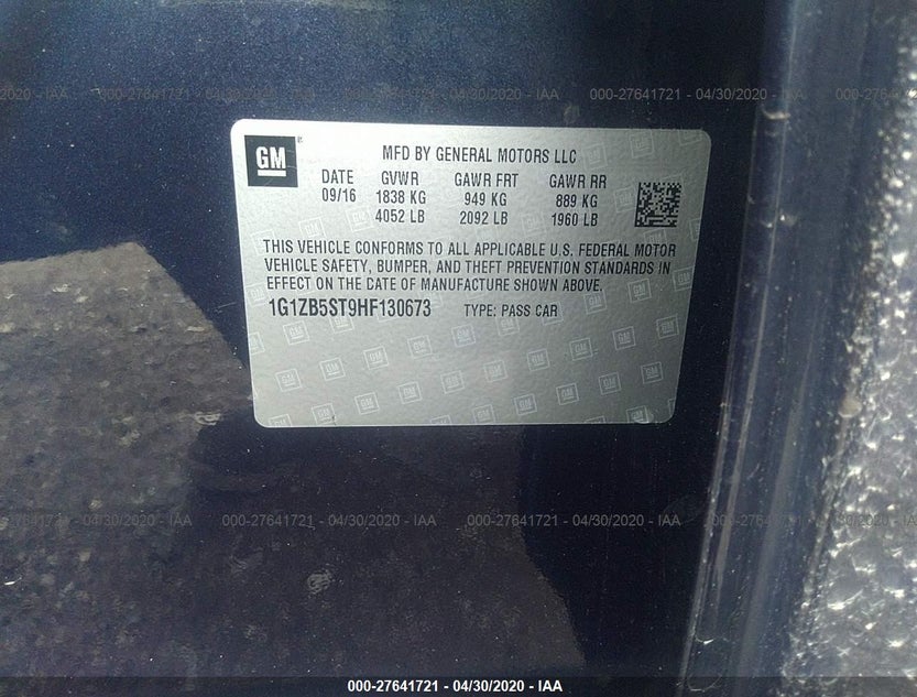 1G1ZB5ST9HF130673