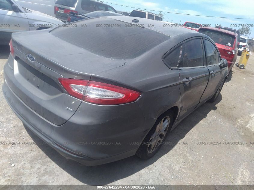 2013 Ford Fusion Se VIN: 3FA6P0H73DR346076 Lot: 27642294