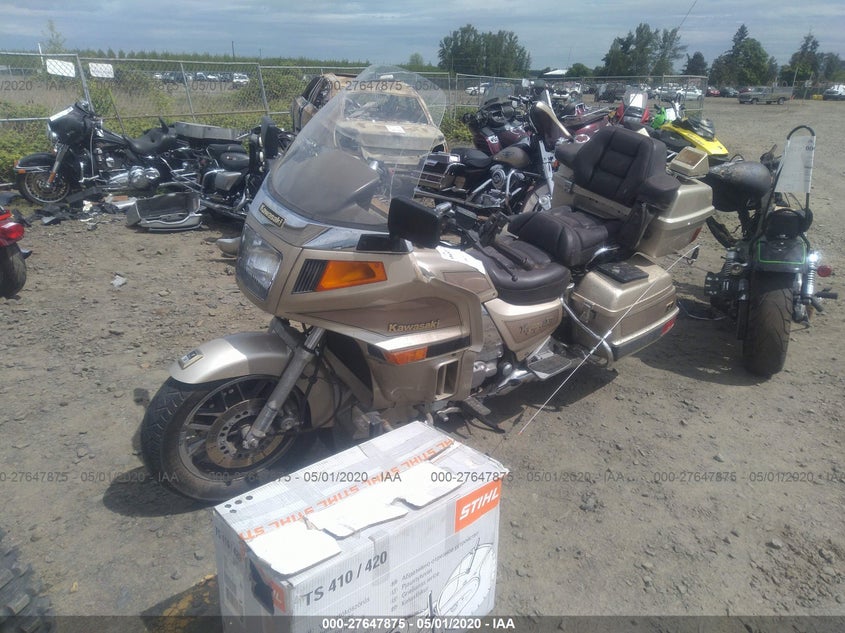 1988 Kawasaki Zg1200 JKAZG9B11JB501217 photo #3