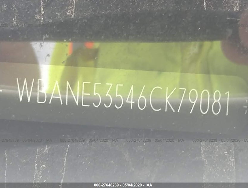 WBANE53546CK79081
