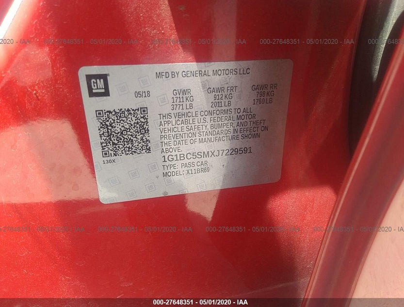 1G1BC5SMXJ7229591