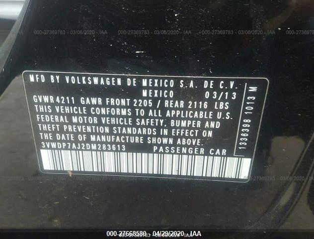3VWDP7AJ2DM283613