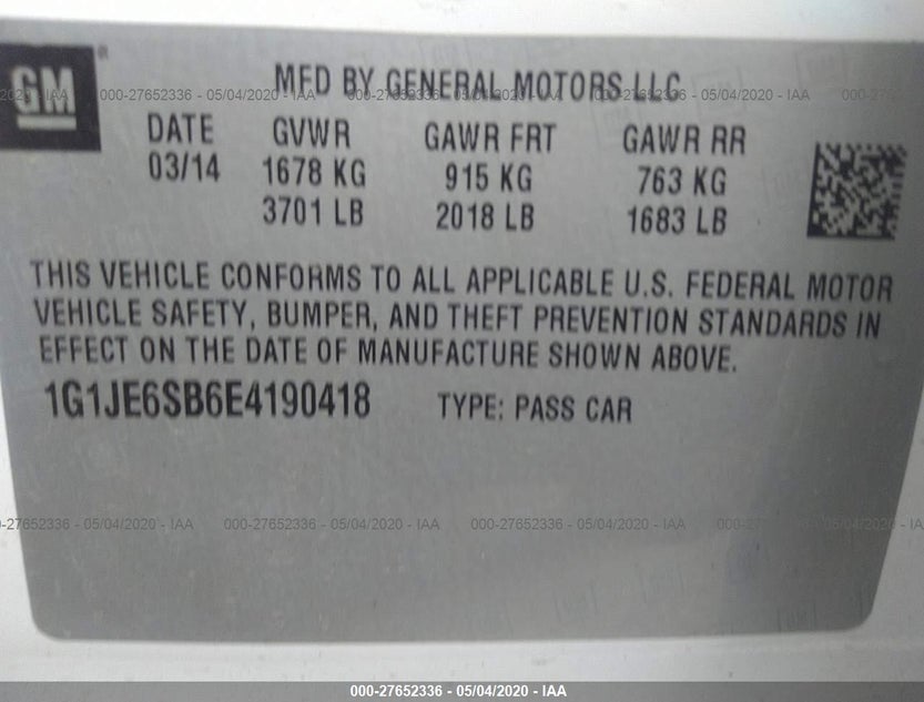 1G1JE6SB6E4190418